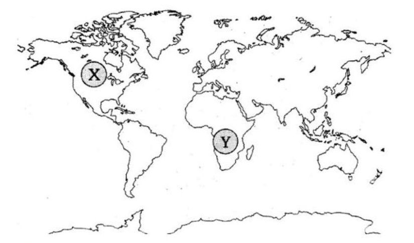 Alfred russel wallace membagi zona biogeografi dunia menjadi enam zona