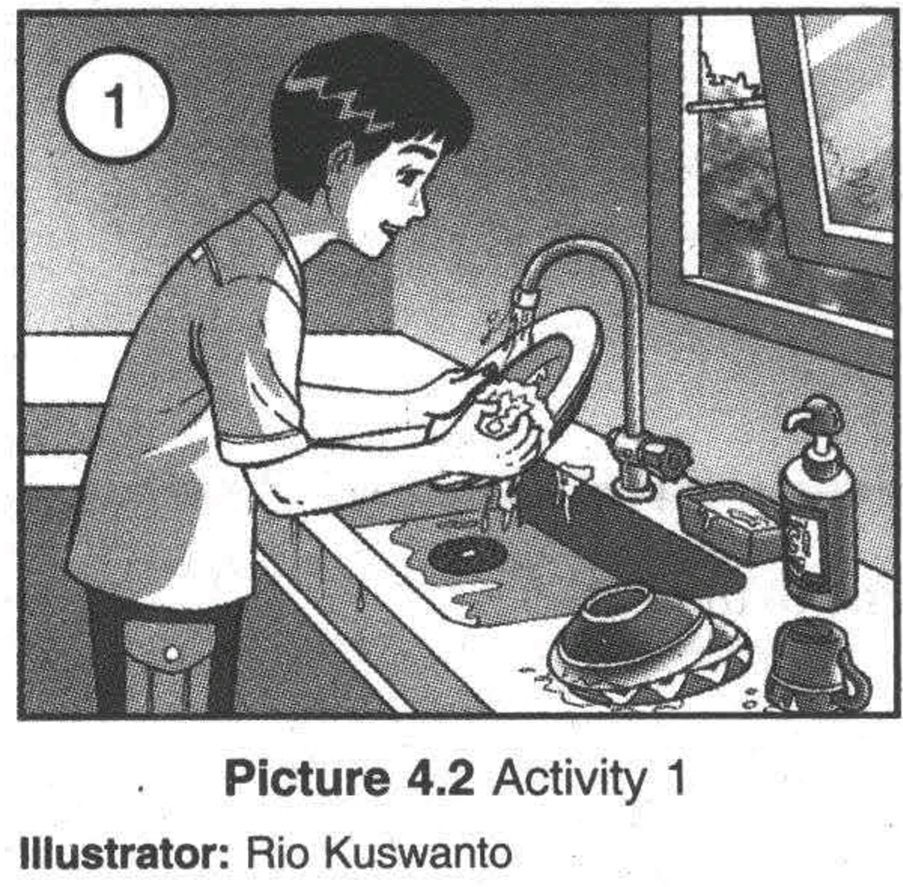 You help me with the dishes