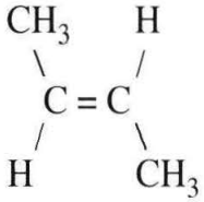 Tuliskan isomer cis-tran dari senyawa 2-butena