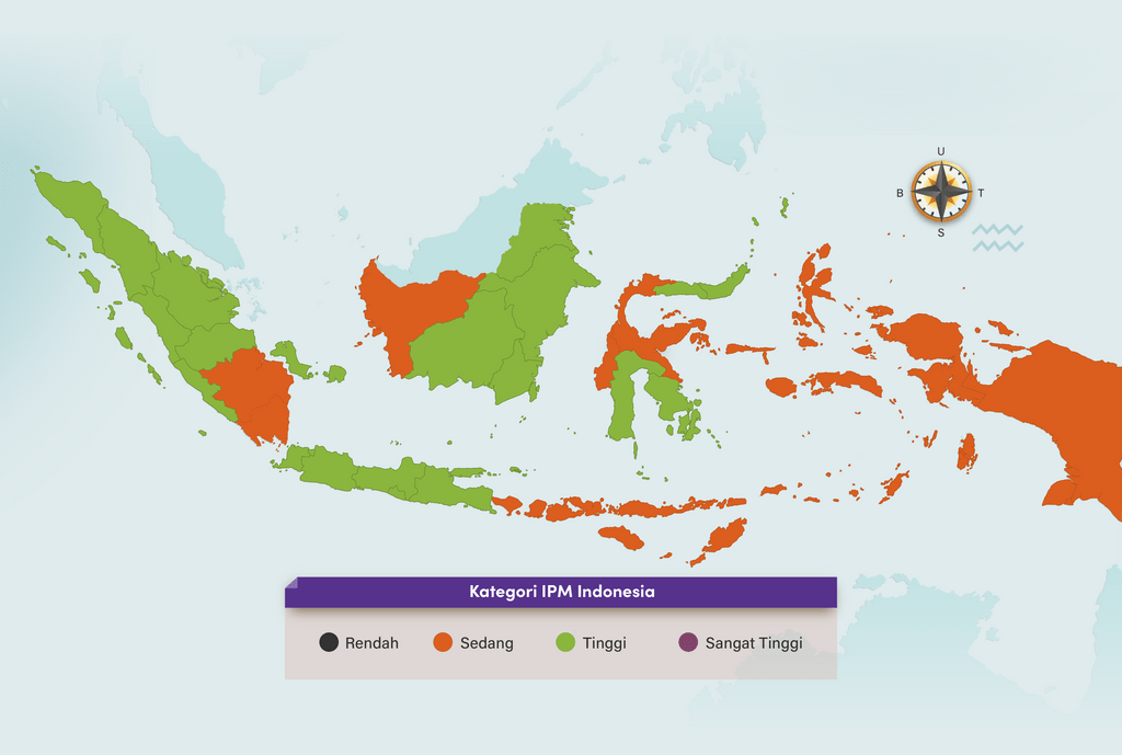 Perhatikan Gambar Berikut! Peta Tersebut ...