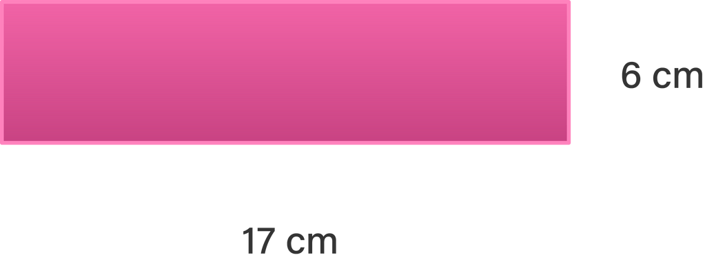 Hitunglah luas setiap persegi panjang berikut!