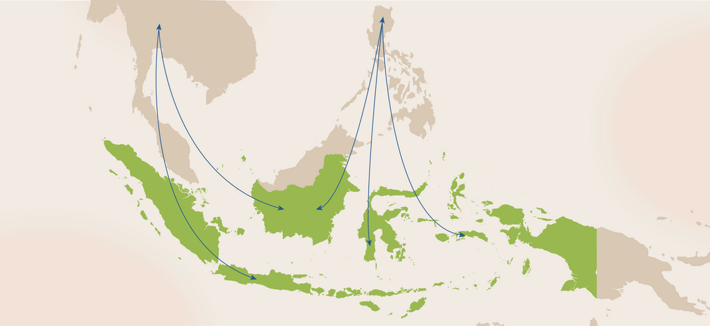 Jelaskan kedatangan bangsa proto melayu ke indonesia melalui jalur barat
