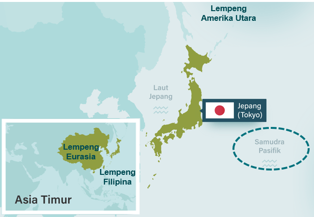 Faktor Geografis Jepang Sering Dilanda Bencana Ala