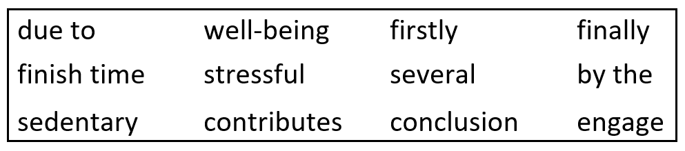 Fill In The Blanks With The Correct Words In The B...