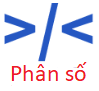 So sánh phân số